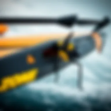 Close-up of the technical features of the Ozone Wasp V2