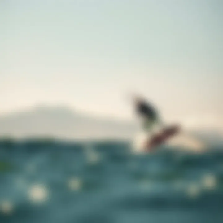 A stunning kiteboarding location