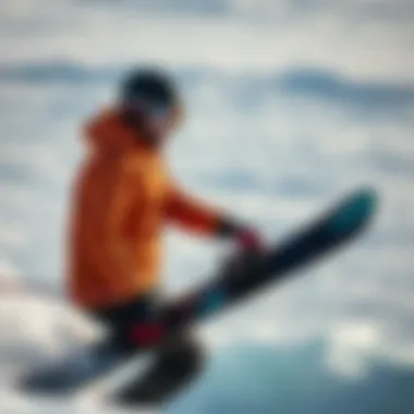 Rider demonstrating the comfort and fit of Ride C10 bindings