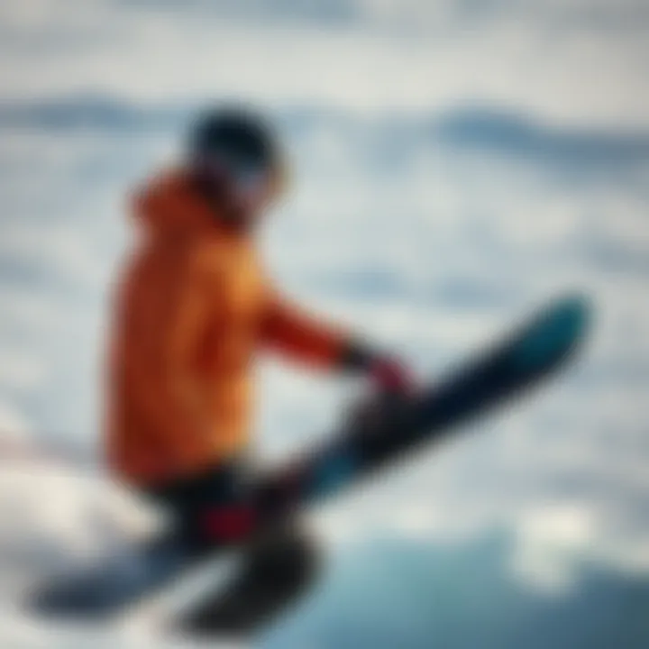 Rider demonstrating the comfort and fit of Ride C10 bindings