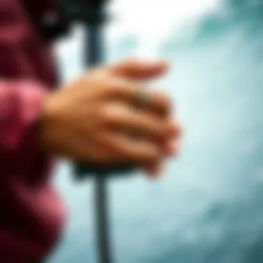 Close-up view of RinseKit features and controls