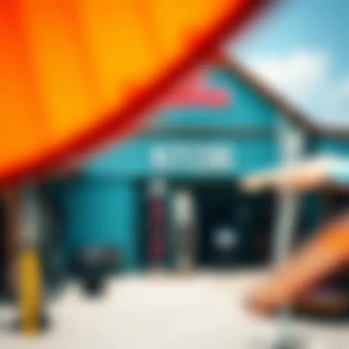 Kiteboarding gear rental shop in Saipan