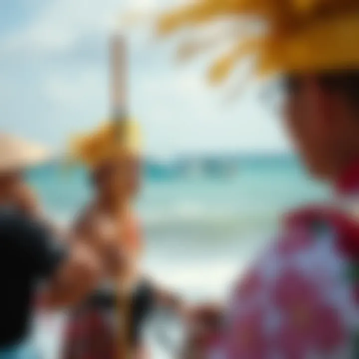 Local cultural festival in Saipan