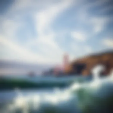 Dynamic Wind Patterns Along the San Francisco Coast Wind patterns over the San Francisco coastline