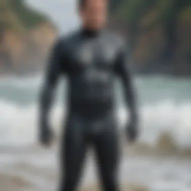 Wetsuit Thickness Comparison Different thicknesses of wetsuits displayed