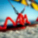 Innovative Designs of Slingshot Performance Parts A detailed view of Slingshot kiteboarding performance parts showcasing innovative designs.