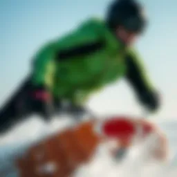 Softshell gear showcasing flexibility and comfort in kiteboarding