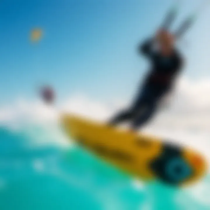 Soloshot 3 in use for kiteboarding