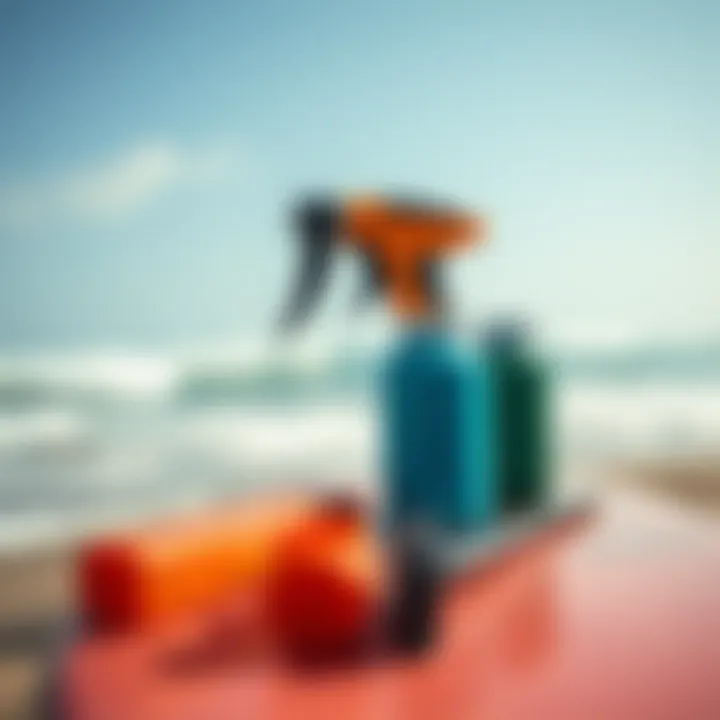 Kiteboard Maintenance Essentials Maintenance tools and care products for kiteboards