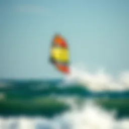 Dynamic kite soaring through the wind