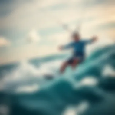 Safety in Kiteboarding: Windy Conditions Safety measures for kiteboarding in windy conditions