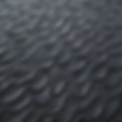 Close-up view of Yamamoto neoprene texture showcasing its unique properties