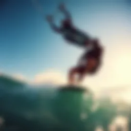 Dynamic slingshot technique in kiteboarding