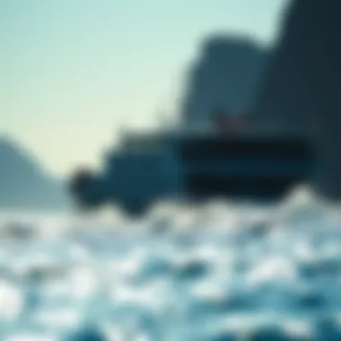 Ferry Adventure Across the Sea A ferry navigating the waters between Cabo and La Paz