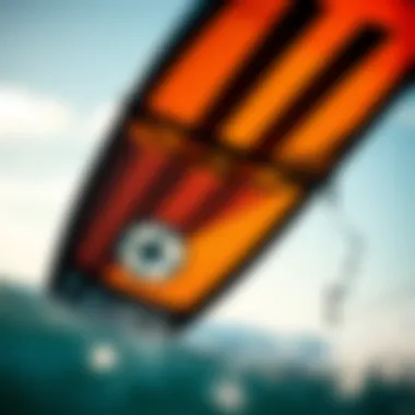 Close-Up of Power Kite Design Close-up of power kite design showcasing innovative materials