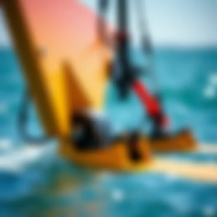 Innovative Design of Hydrofoils Close-up of hydrofoil mechanics and design