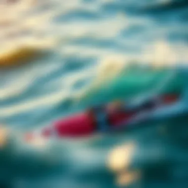 Understanding Hydrofoil Mechanics Diagram illustrating the mechanics of hydrofoil technology in surfing