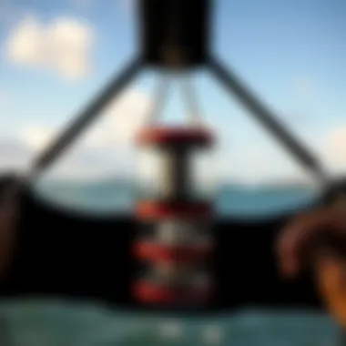 Detailed view of the Tucker Sling design showcasing its components