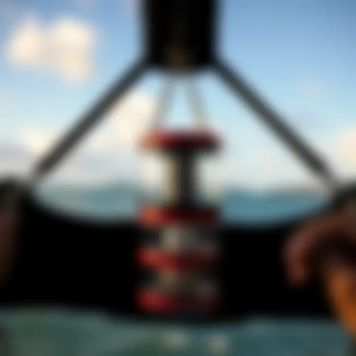 Detailed view of the Tucker Sling design showcasing its components