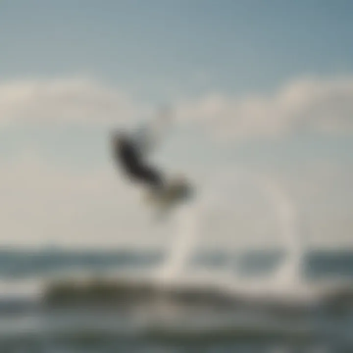 Kiteboarding on Lake Huron