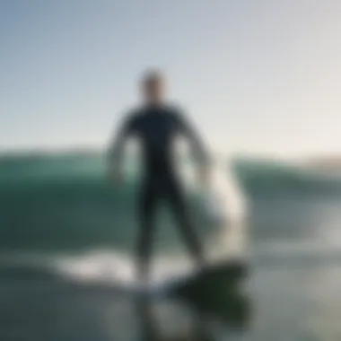 Vissla wetsuit in action during a surf session