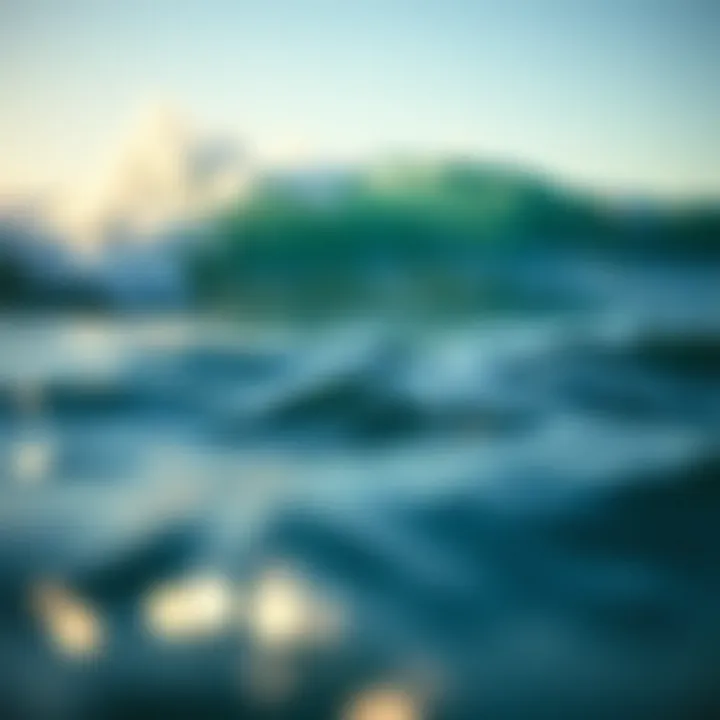 Interaction of Sound Waves and Water Dynamics Sound waves interacting with water environment