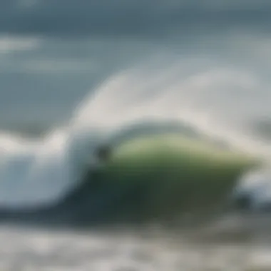 Wind patterns influencing Lake Erie waves