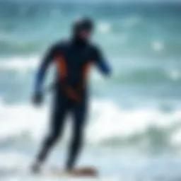 High-performance wetsuit for kiteboarding