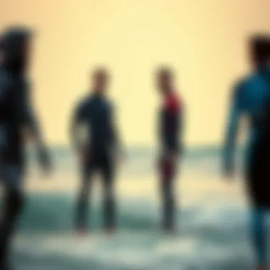 Side-by-side comparison of wetsuit and dry suit features