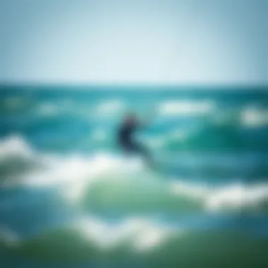 The Thrill of Kiteboarding on the Waves Thrilling kiteboarding experience on the water